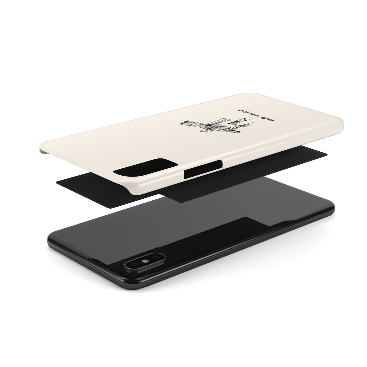 Faith Over Fear: Dual-Layer Phone Case