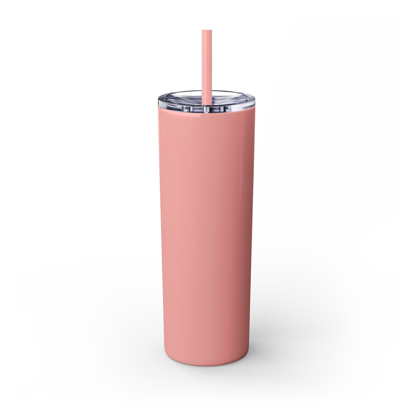Jesus Fills My Cup - 20oz Stainless Steel Skinny Tumbler with Straw
