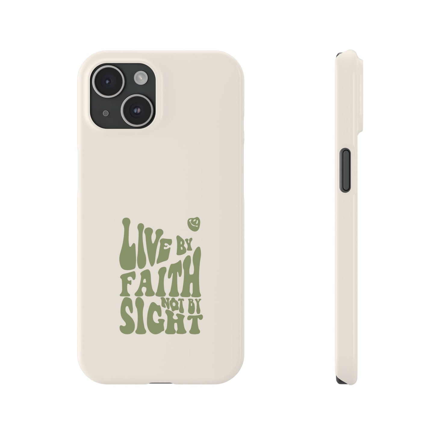 Live by Faith" Durable Phone Case – Trust in Every Moment