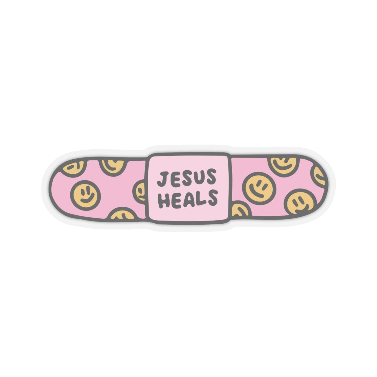 Jesus Heals - Vinyl Sticker