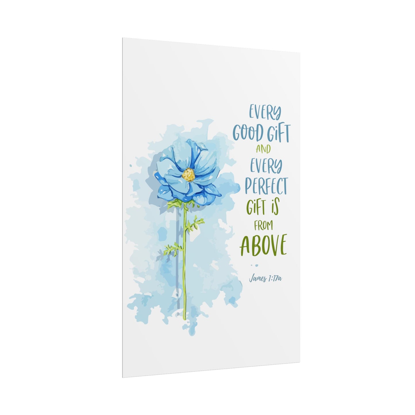 Divine Gifts Poster - James 1:17a