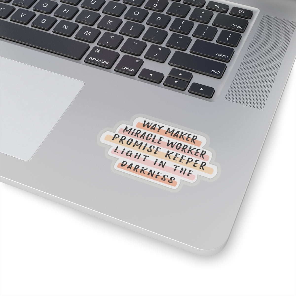 Way Maker Sticker – Faith, Miracles, and Light