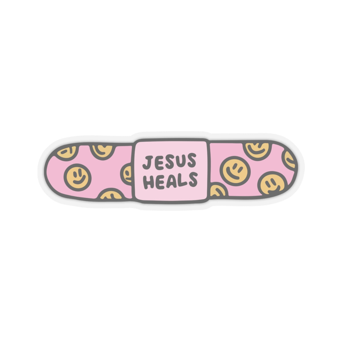 Jesus Heals - Vinyl Sticker