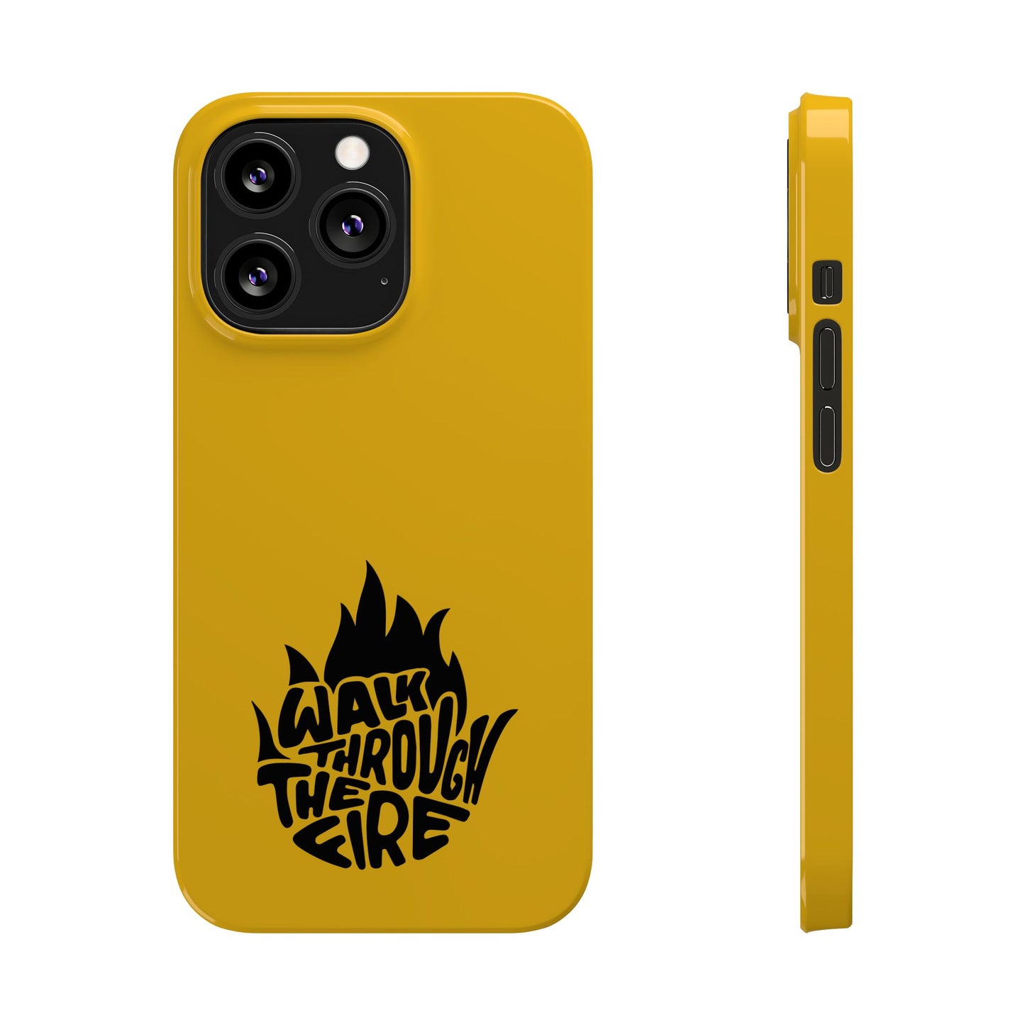 Walk Through Fire - Faith-Inspired Protective Phone Case