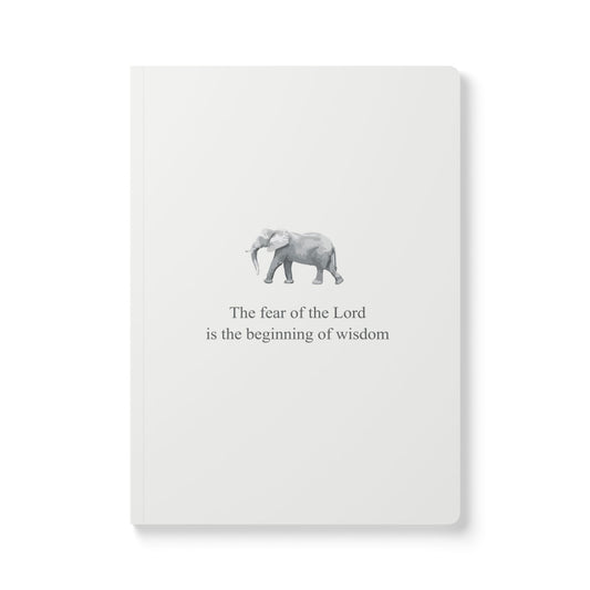 Faith-Focused Softcover Journal: The Beginning of Wisdom Edition