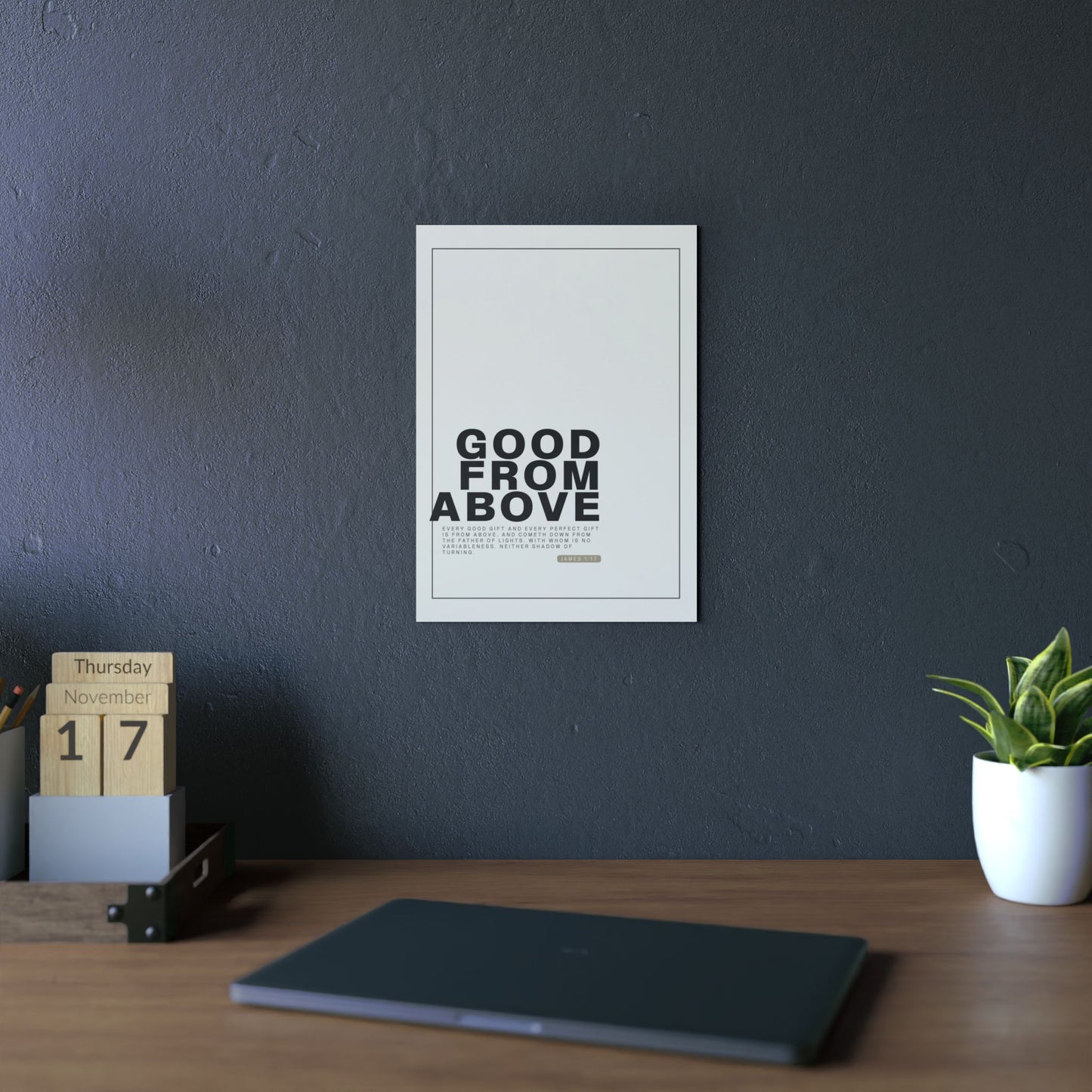 Good From Above - Christian Metal Poster