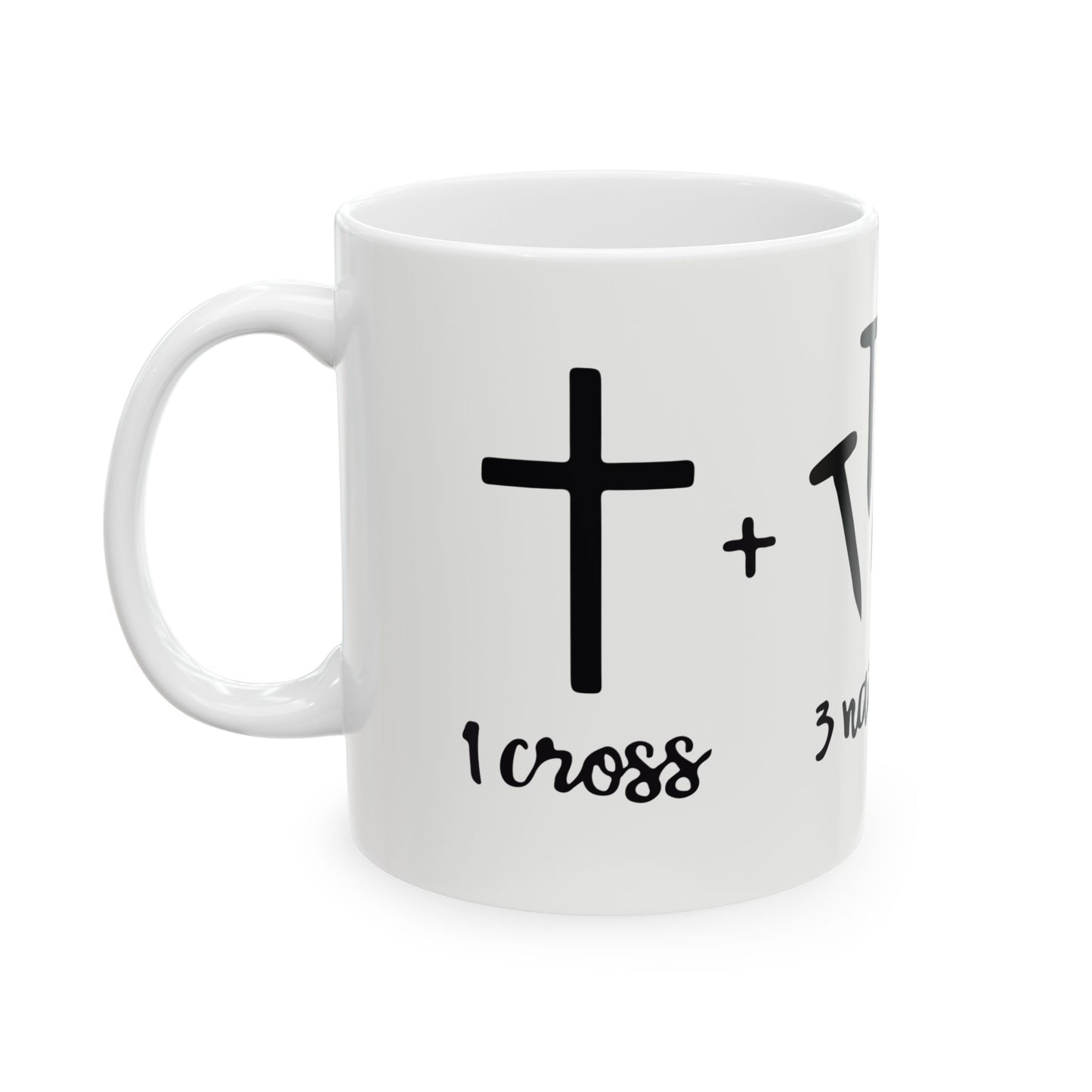 Forgiveness-Themed Ceramic Coffee Mug
