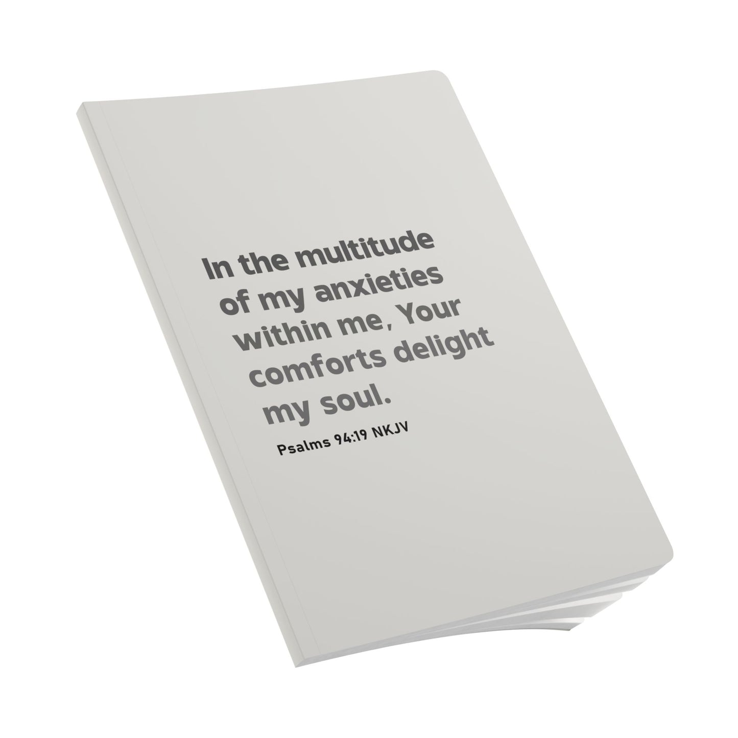 Psalm-Inspired Christian Softcover Journal