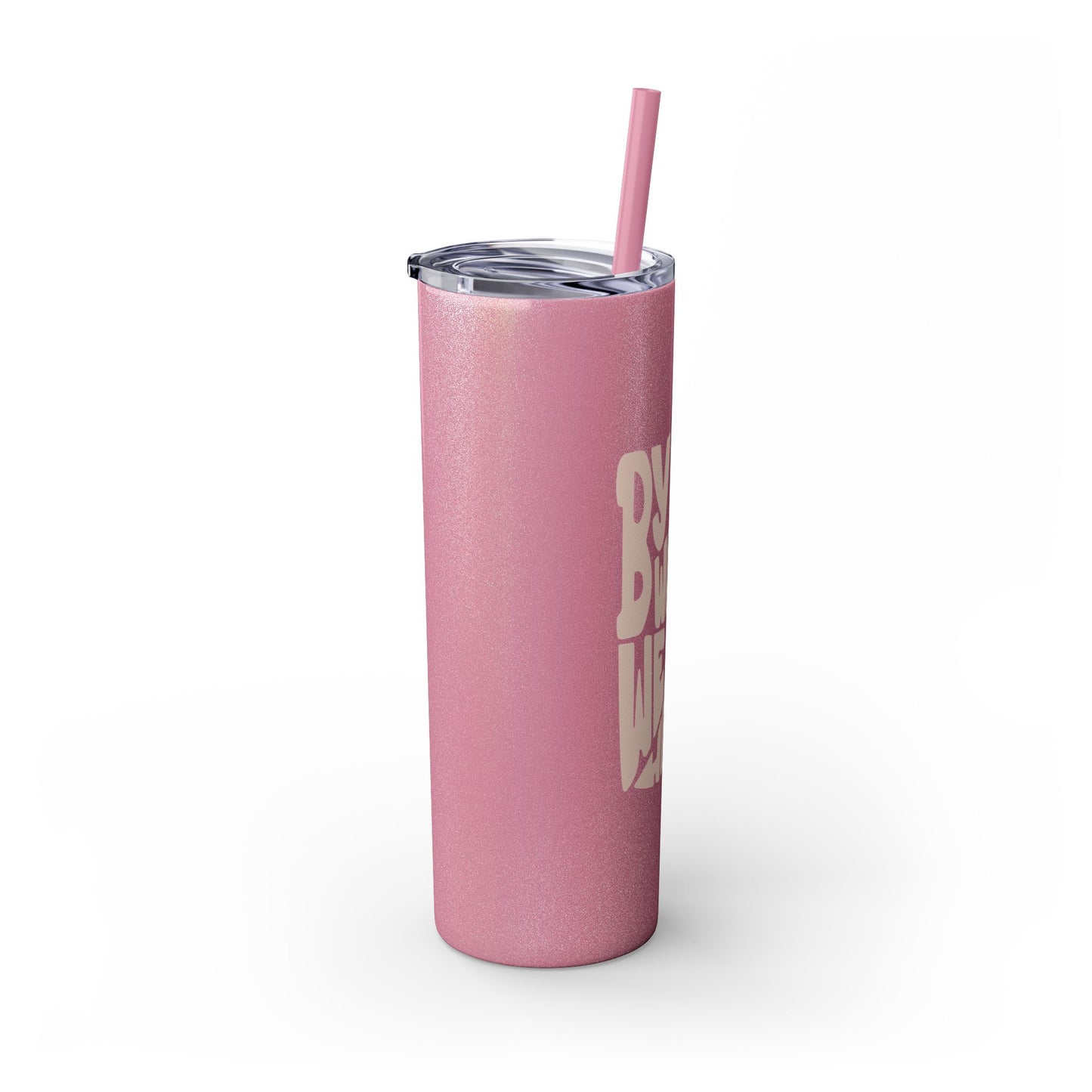By His Wounds We Are Healed - 20oz Stainless Steel Skinny Tumbler with Straw"