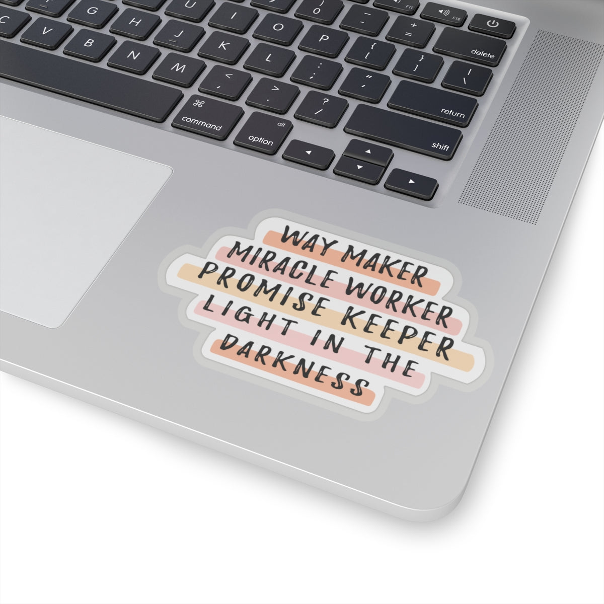 Way Maker Sticker – Faith, Miracles, and Light