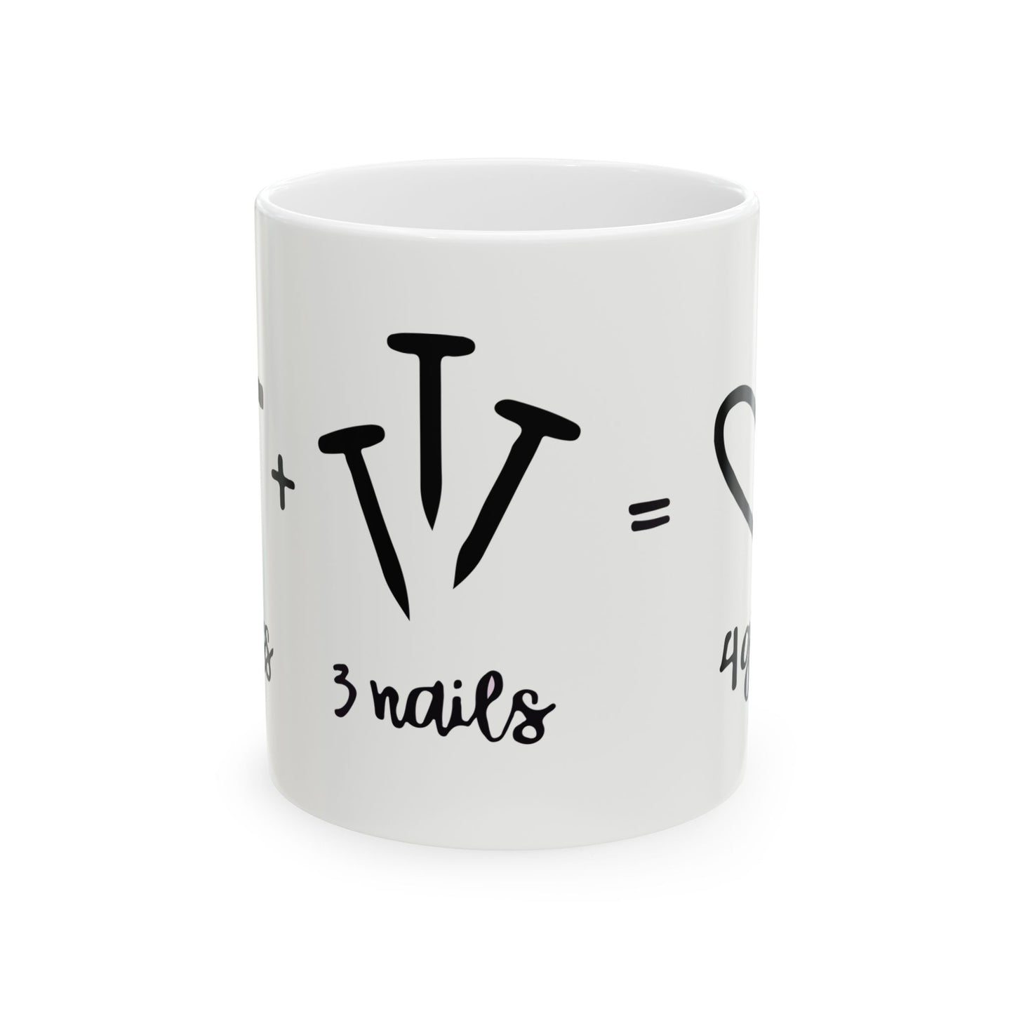Forgiveness-Themed Ceramic Coffee Mug