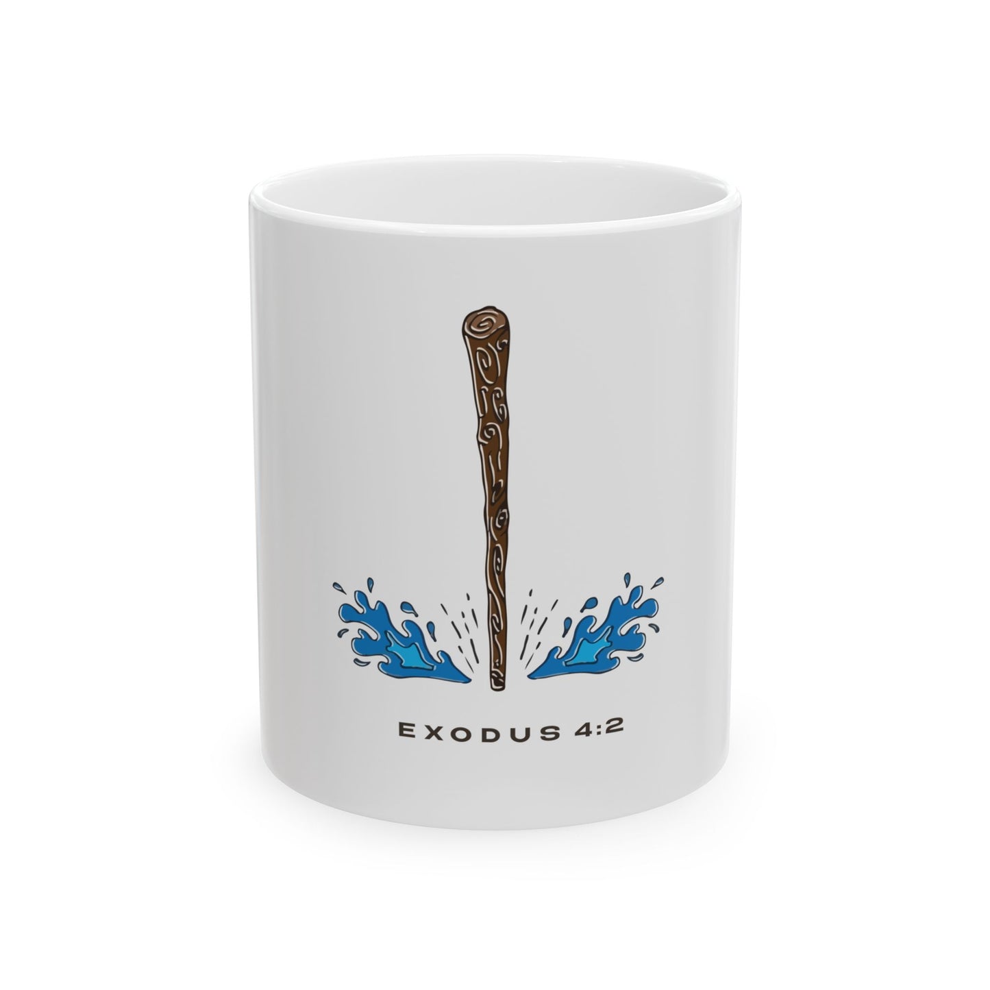 Ceramic Mug - Exodus 4:2 Inspired Design