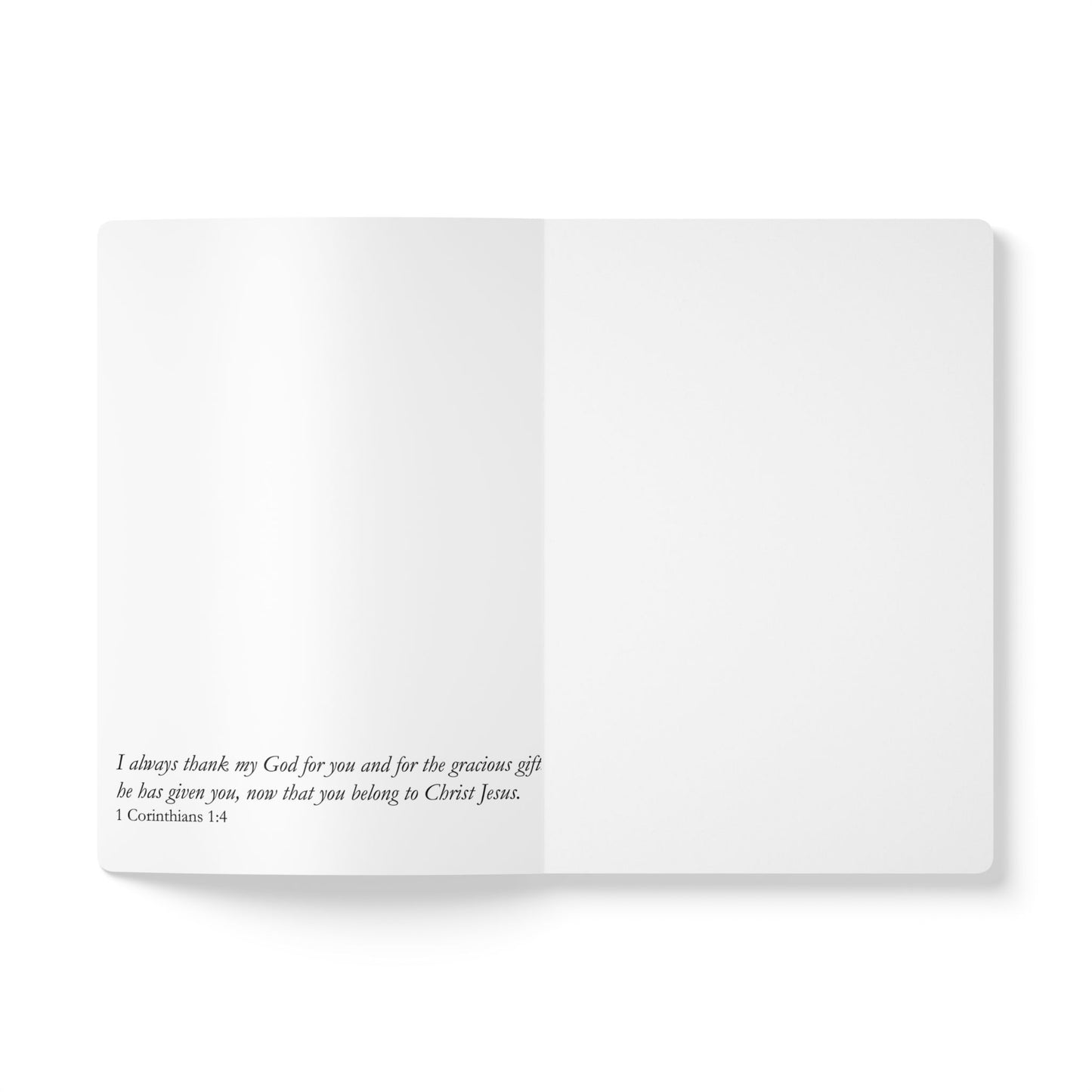 Unbothered: Isaiah 26:3 Softcover Journal