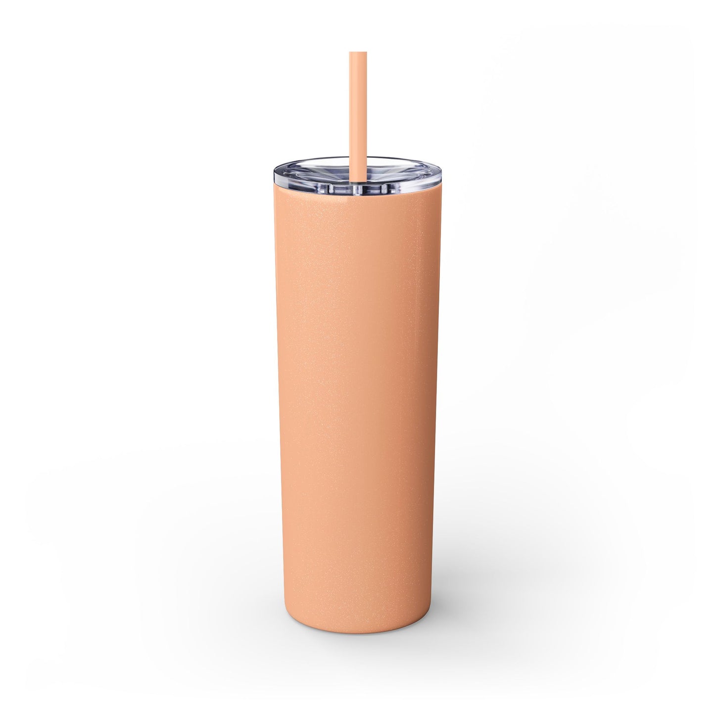 Jesus Fills My Cup - 20oz Stainless Steel Skinny Tumbler with Straw