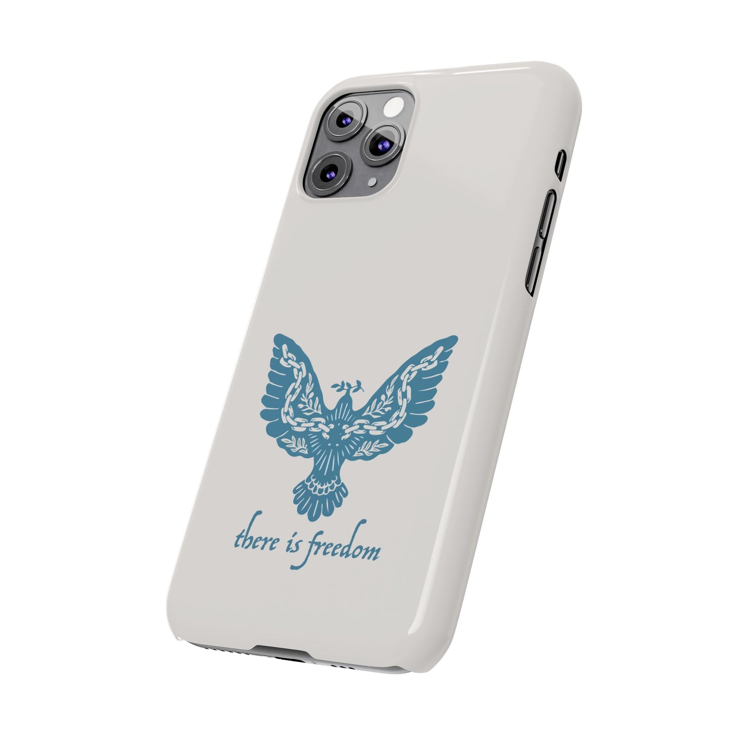 Freedom in Faith: Dual-Layer Phone Case