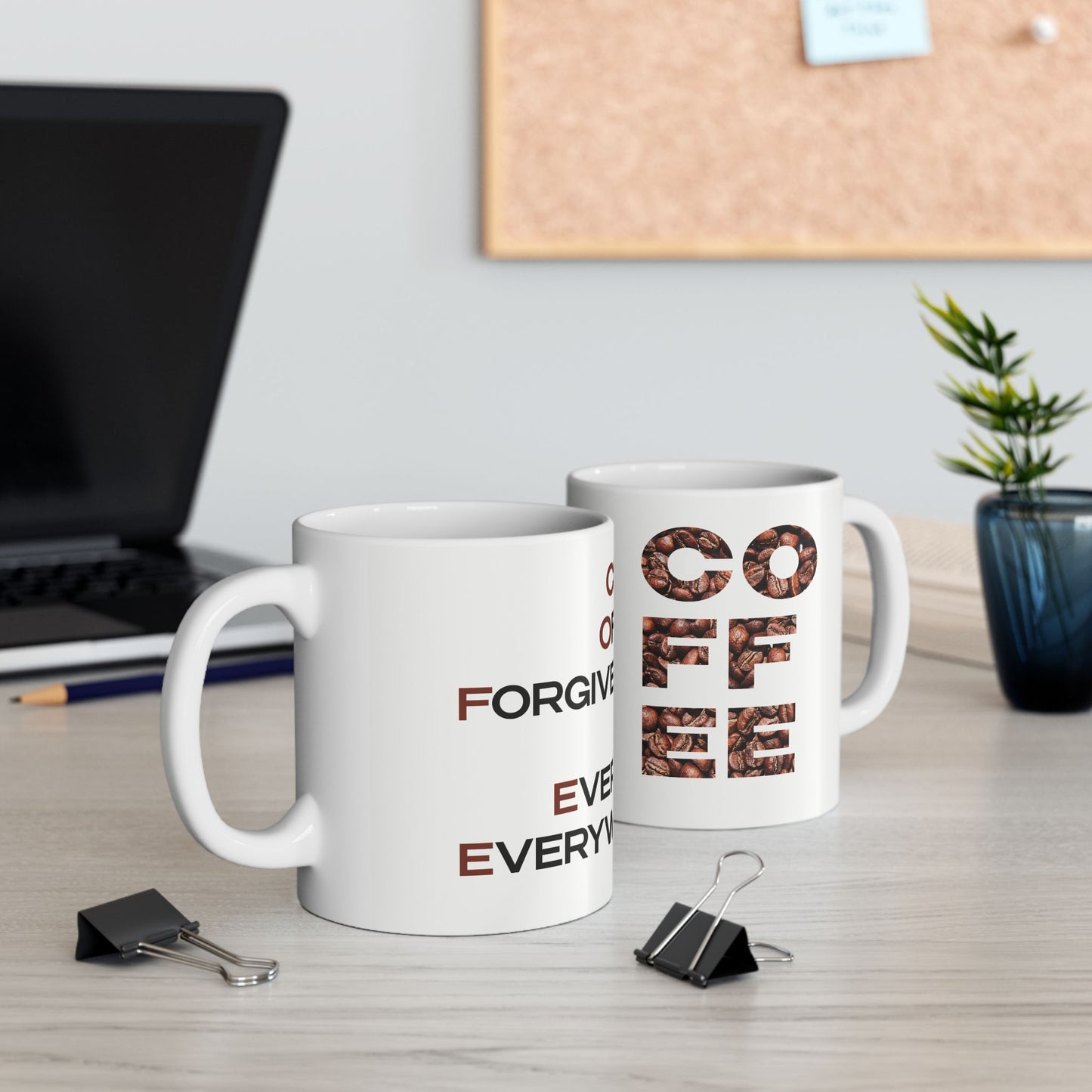 Christian-Inspired Ceramic Coffee Mug