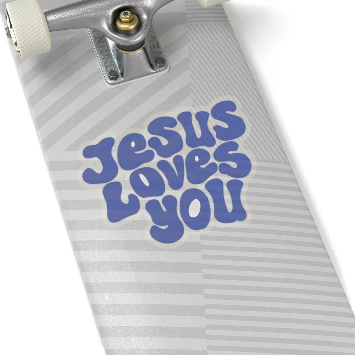 Jesus Loves You – Glossy Vinyl Sticker