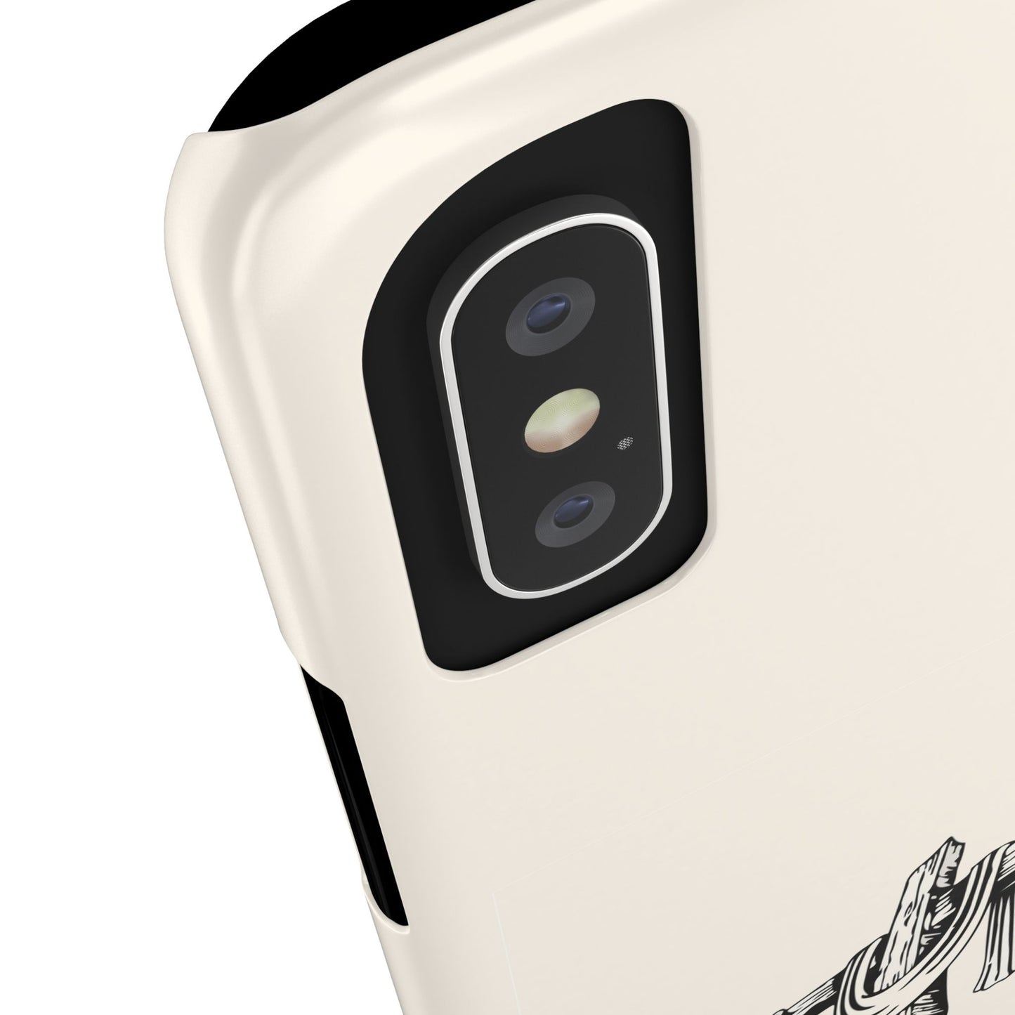 Faith Over Fear: Dual-Layer Phone Case
