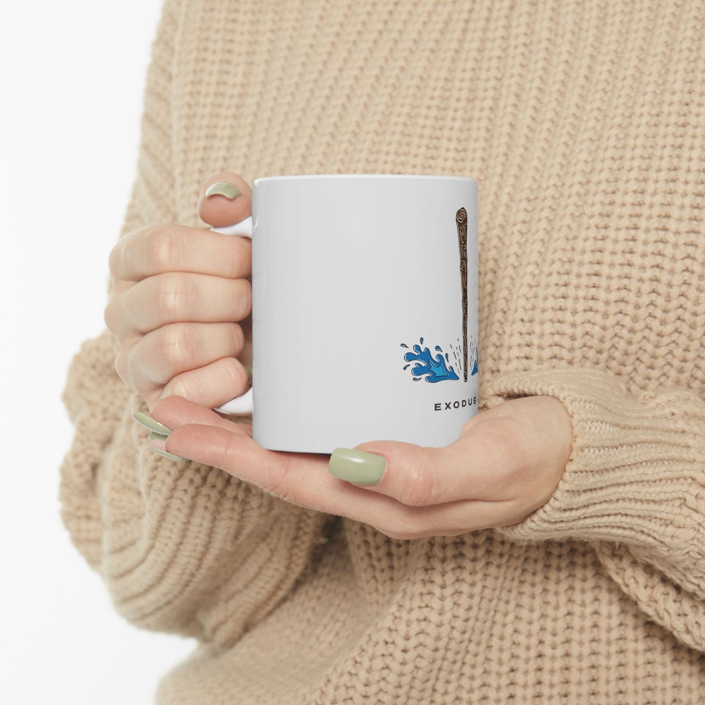 Ceramic Mug - Exodus 4:2 Inspired Design