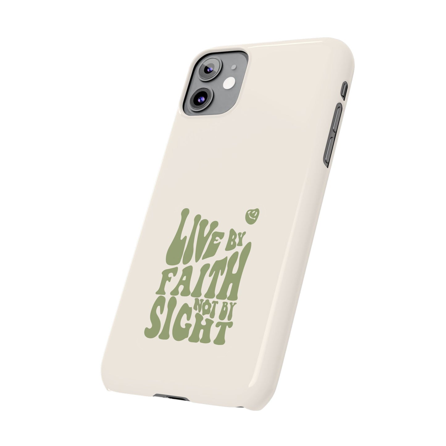 Live by Faith" Durable Phone Case – Trust in Every Moment