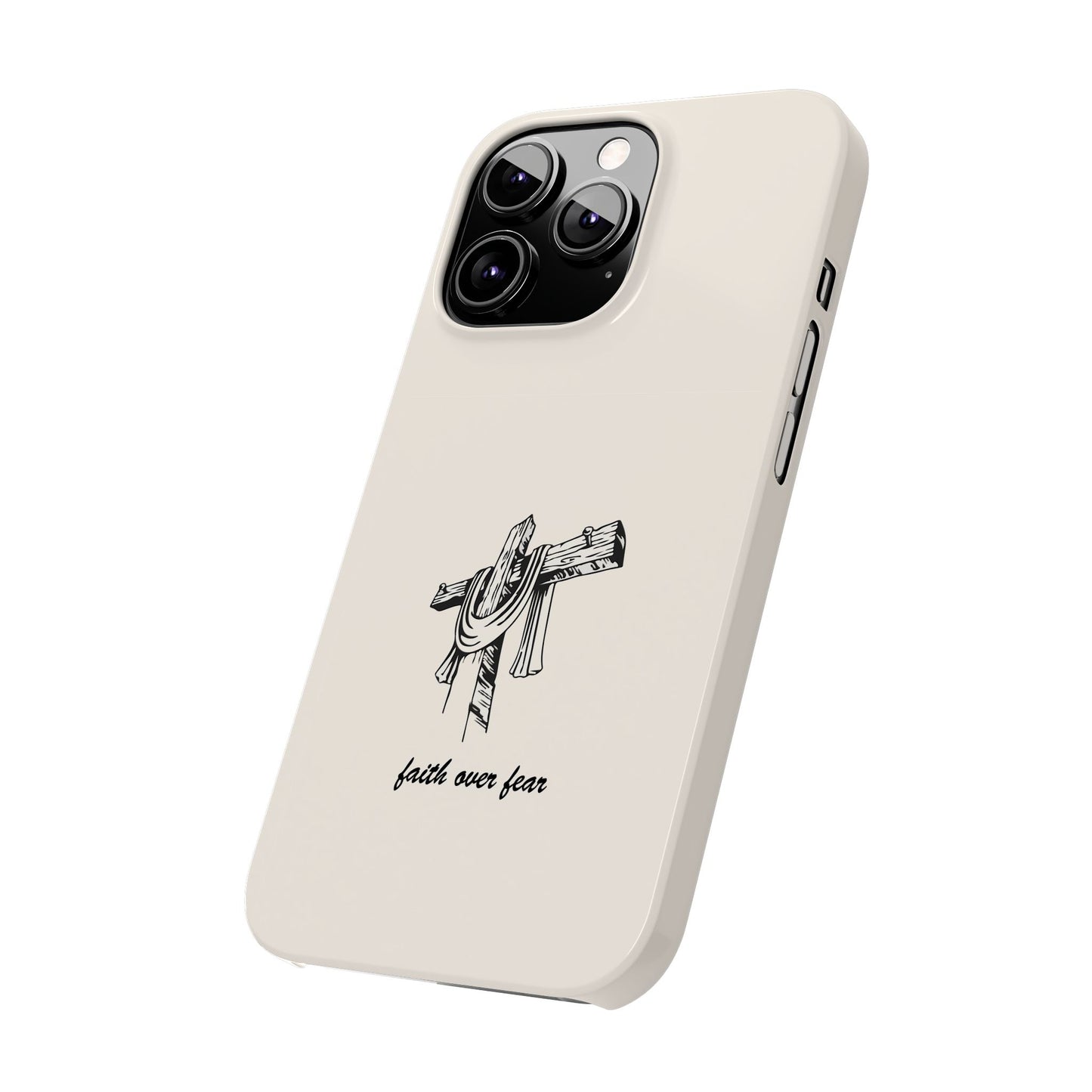 Faith Over Fear: Dual-Layer Phone Case