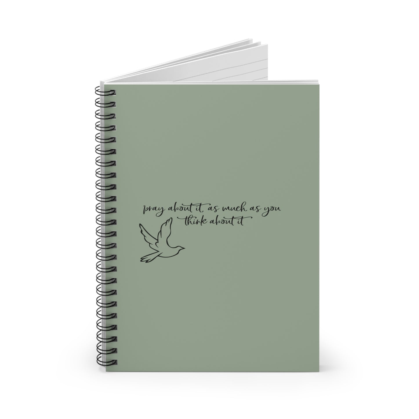 Pray About It - Spiral Notebook