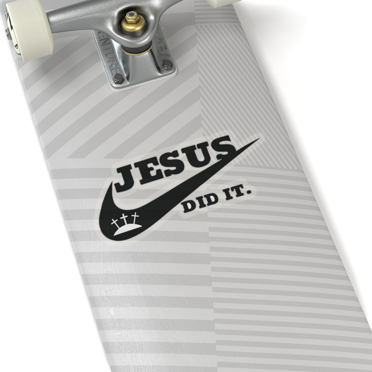 "Jesus Did It" Faith-Inspired Vinyl Sticker