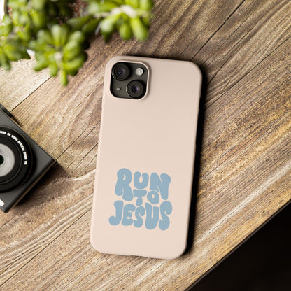 Run to Jesus: Faith-Inspired Protective Phone Case