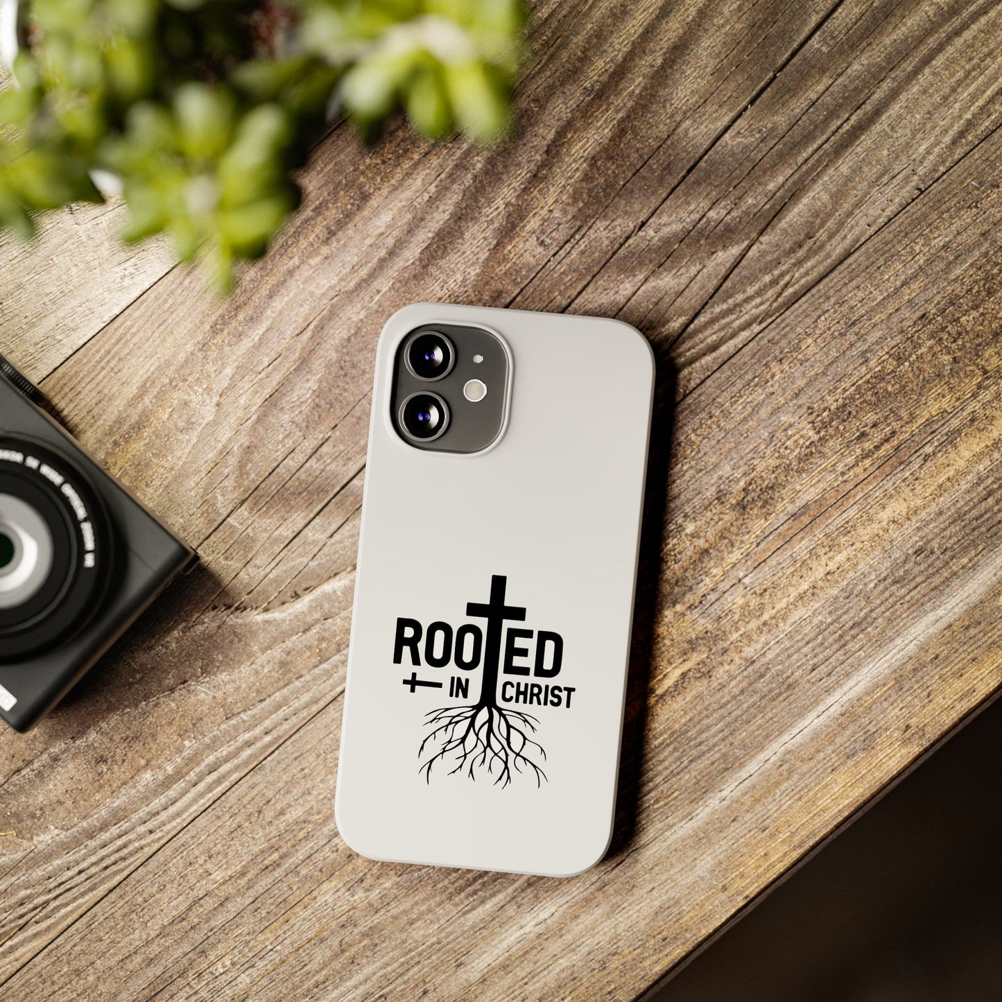 Rooted in Christ - Dual-Layer Phone Case