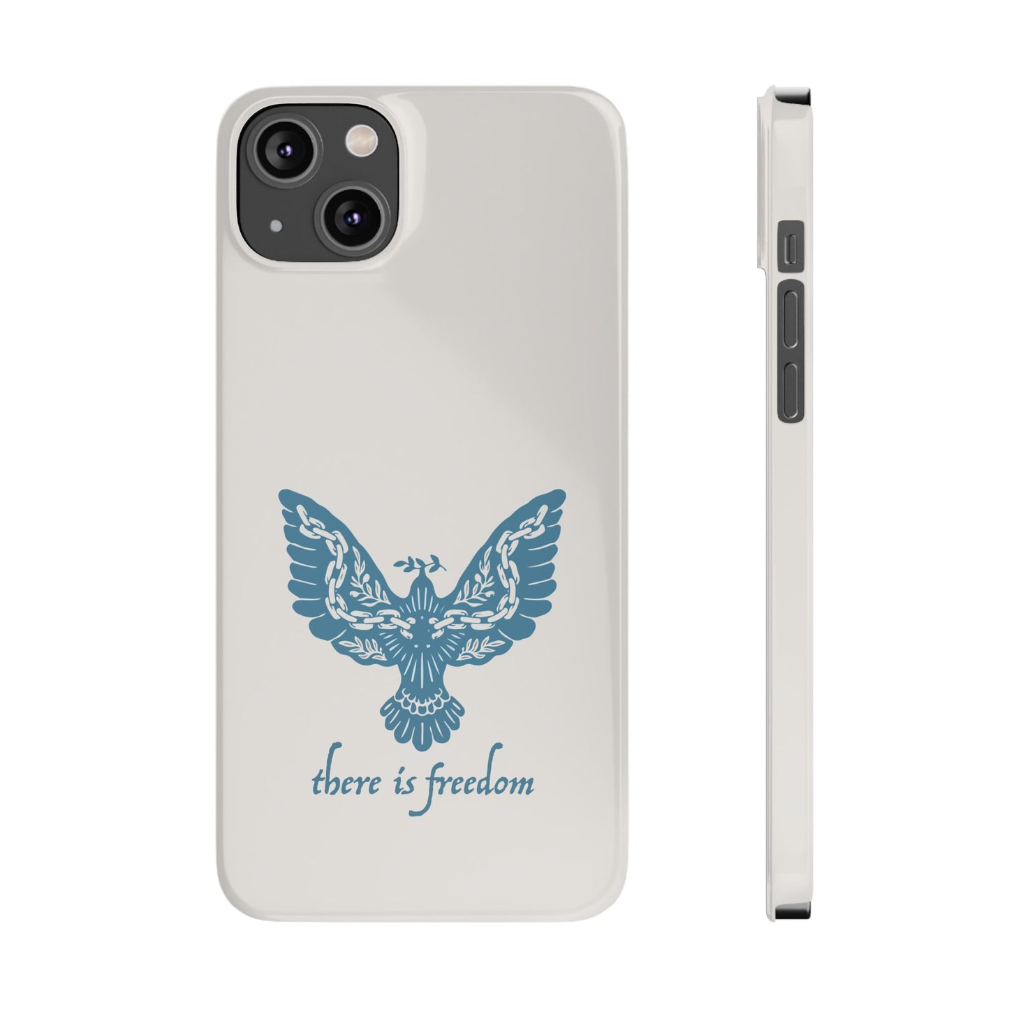 Freedom in Faith: Dual-Layer Phone Case