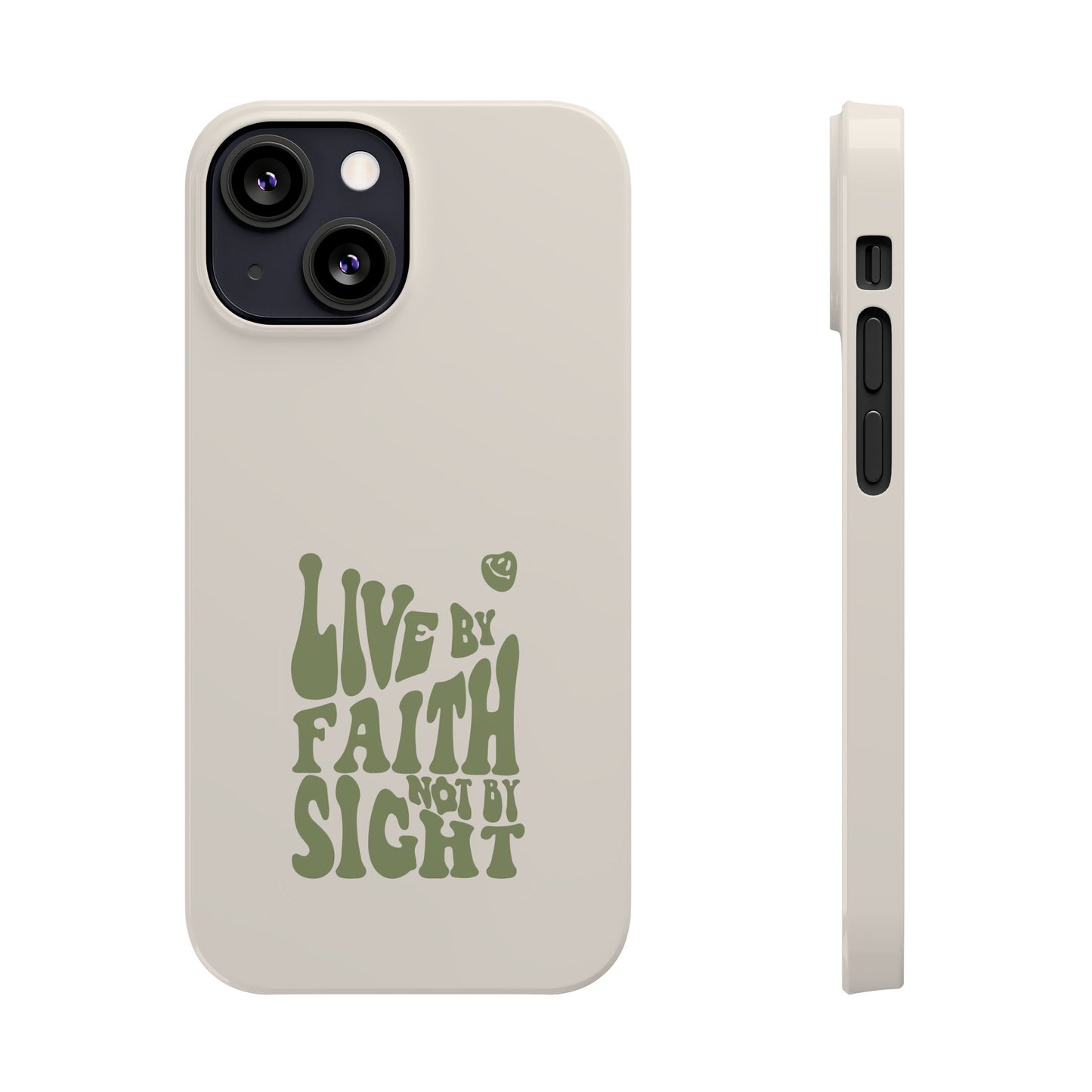 Live by Faith" Durable Phone Case – Trust in Every Moment