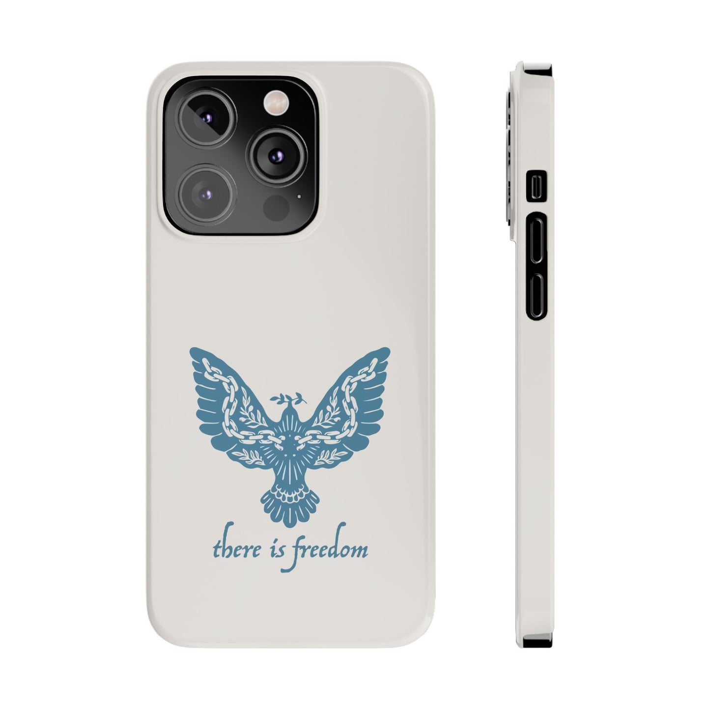 Freedom in Faith: Dual-Layer Phone Case