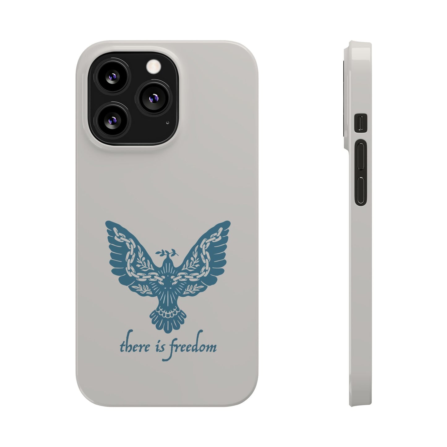 Freedom in Faith: Dual-Layer Phone Case