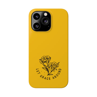 Let Grace Abound: Inspirational Phone Case