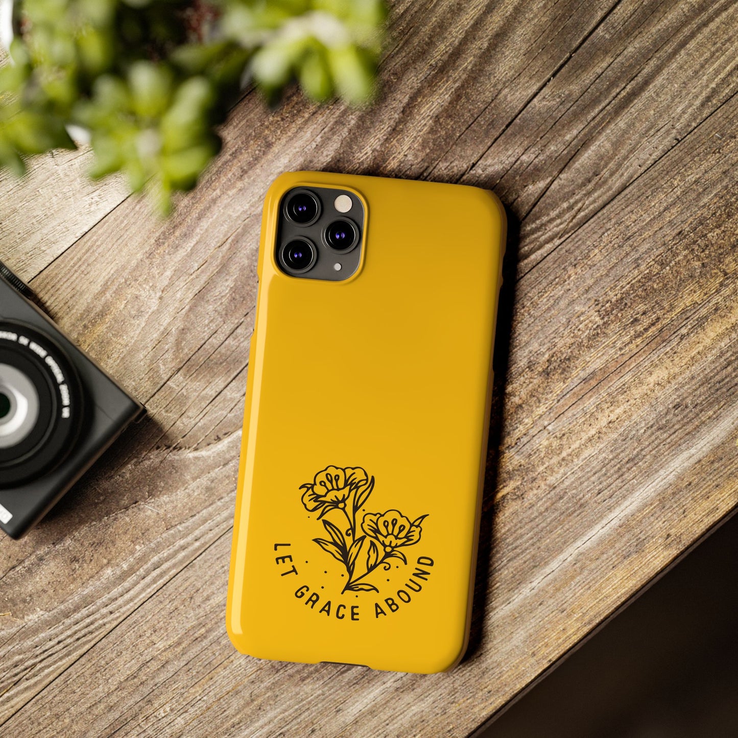 Let Grace Abound: Inspirational Phone Case