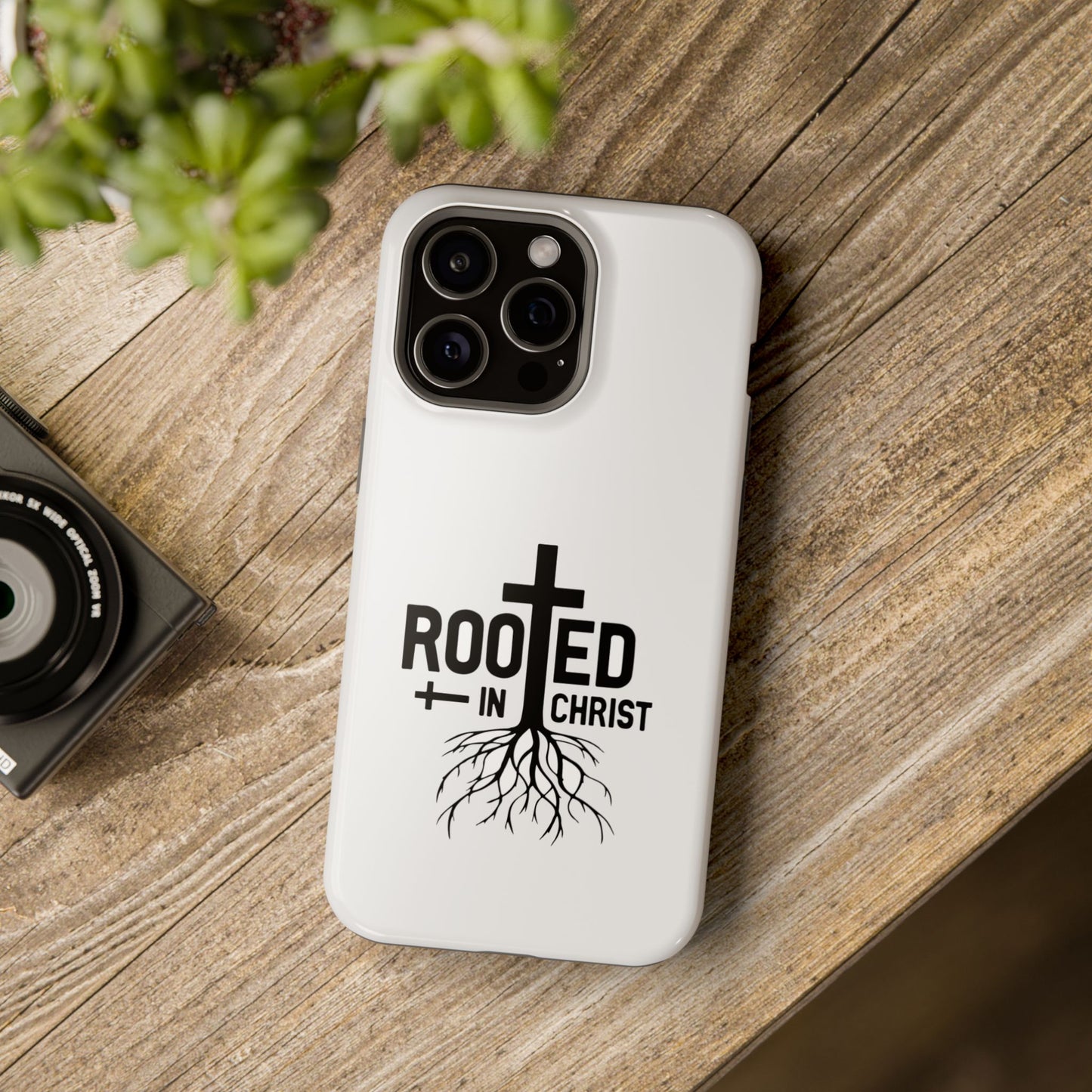 Rooted in Christ - Dual-Layer Phone Case