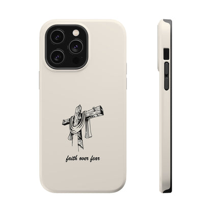 Faith Over Fear: Dual-Layer Phone Case