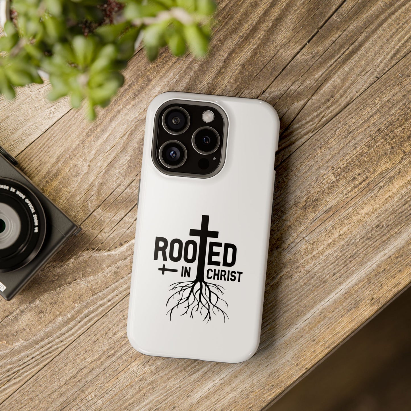 Rooted in Christ - Dual-Layer Phone Case