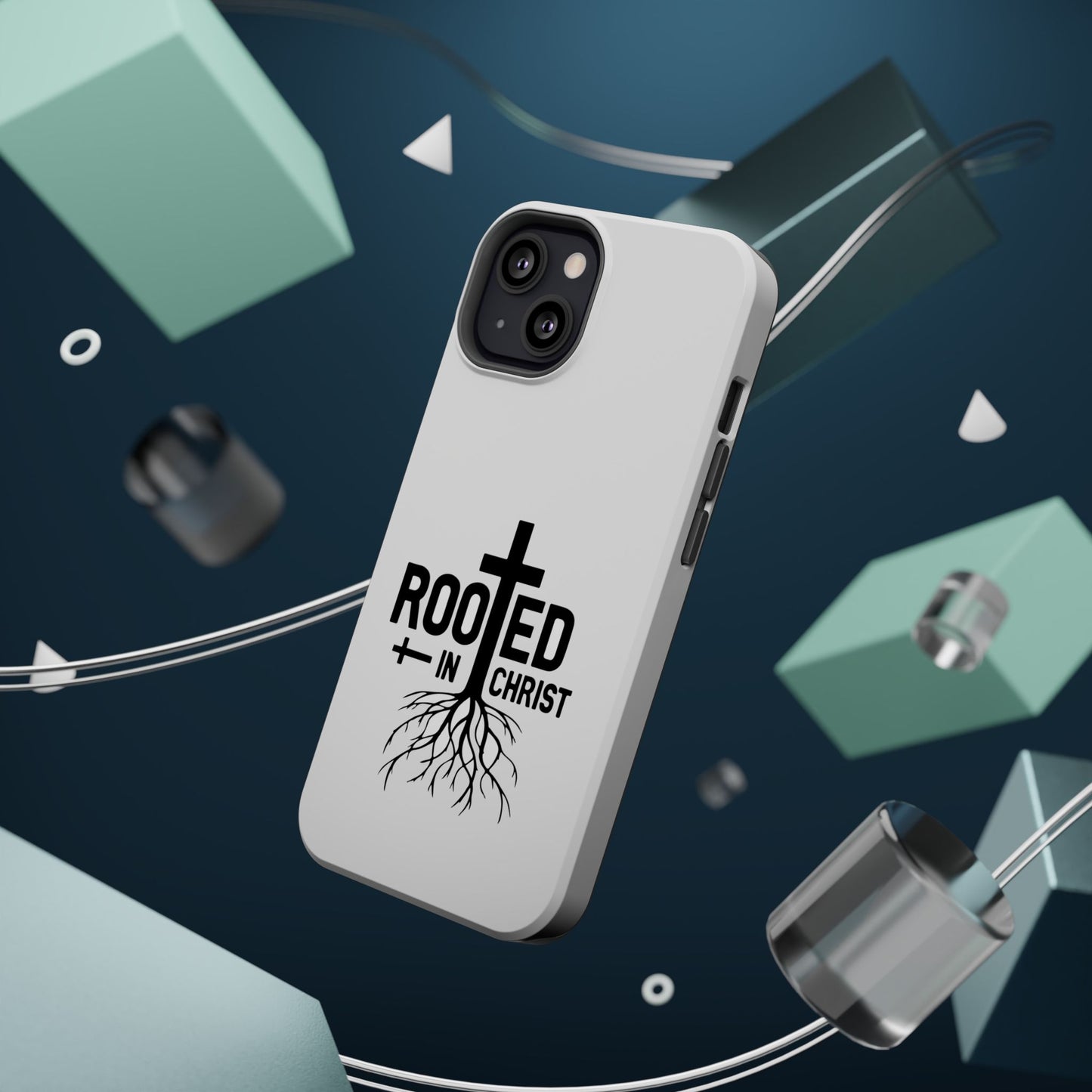 Rooted in Christ - Dual-Layer Phone Case