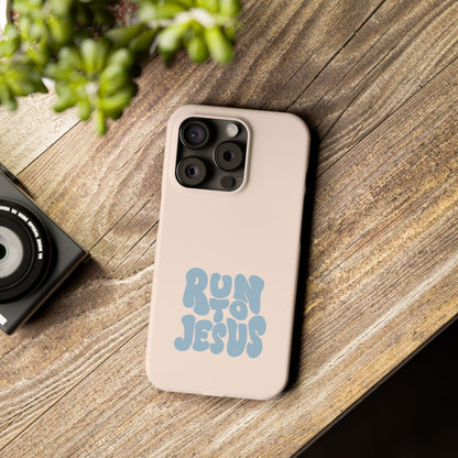 Run to Jesus: Faith-Inspired Protective Phone Case