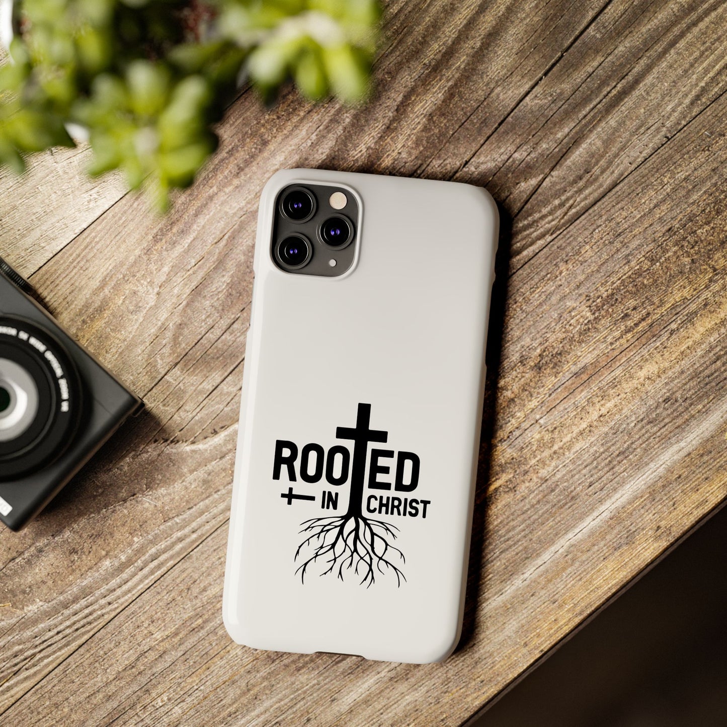 Rooted in Christ - Dual-Layer Phone Case