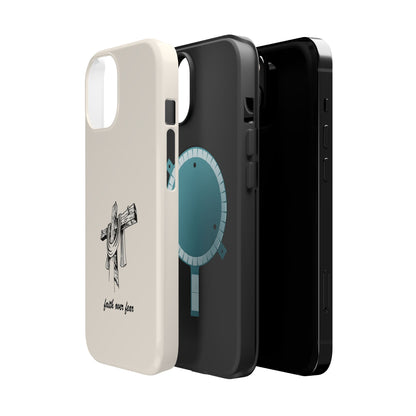 Faith Over Fear: Dual-Layer Phone Case