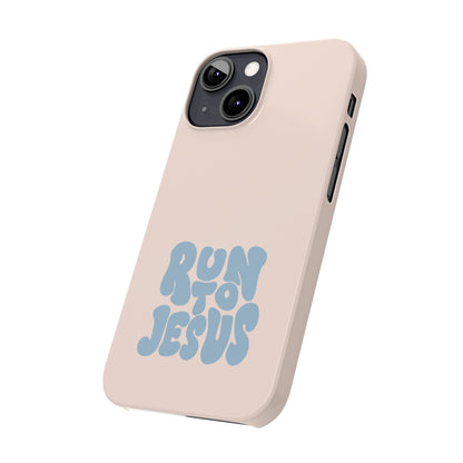 Run to Jesus: Faith-Inspired Protective Phone Case