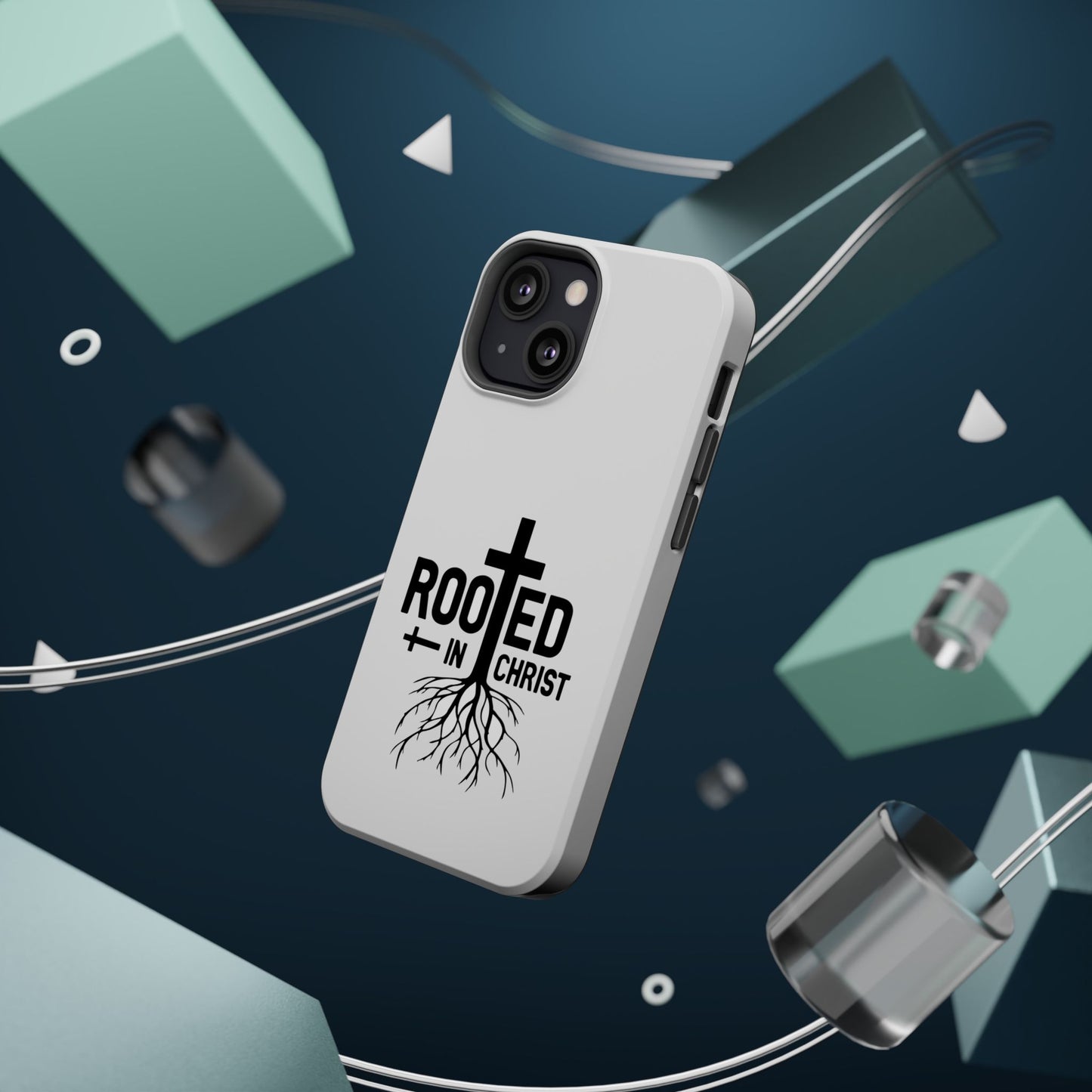 Rooted in Christ - Dual-Layer Phone Case