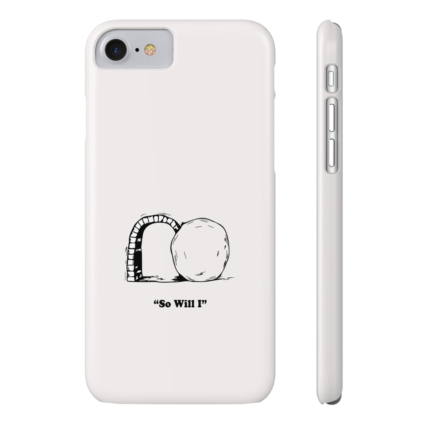 "So Will I" Dual-Layer Christian Phone Case – Inspired by Psalm 148