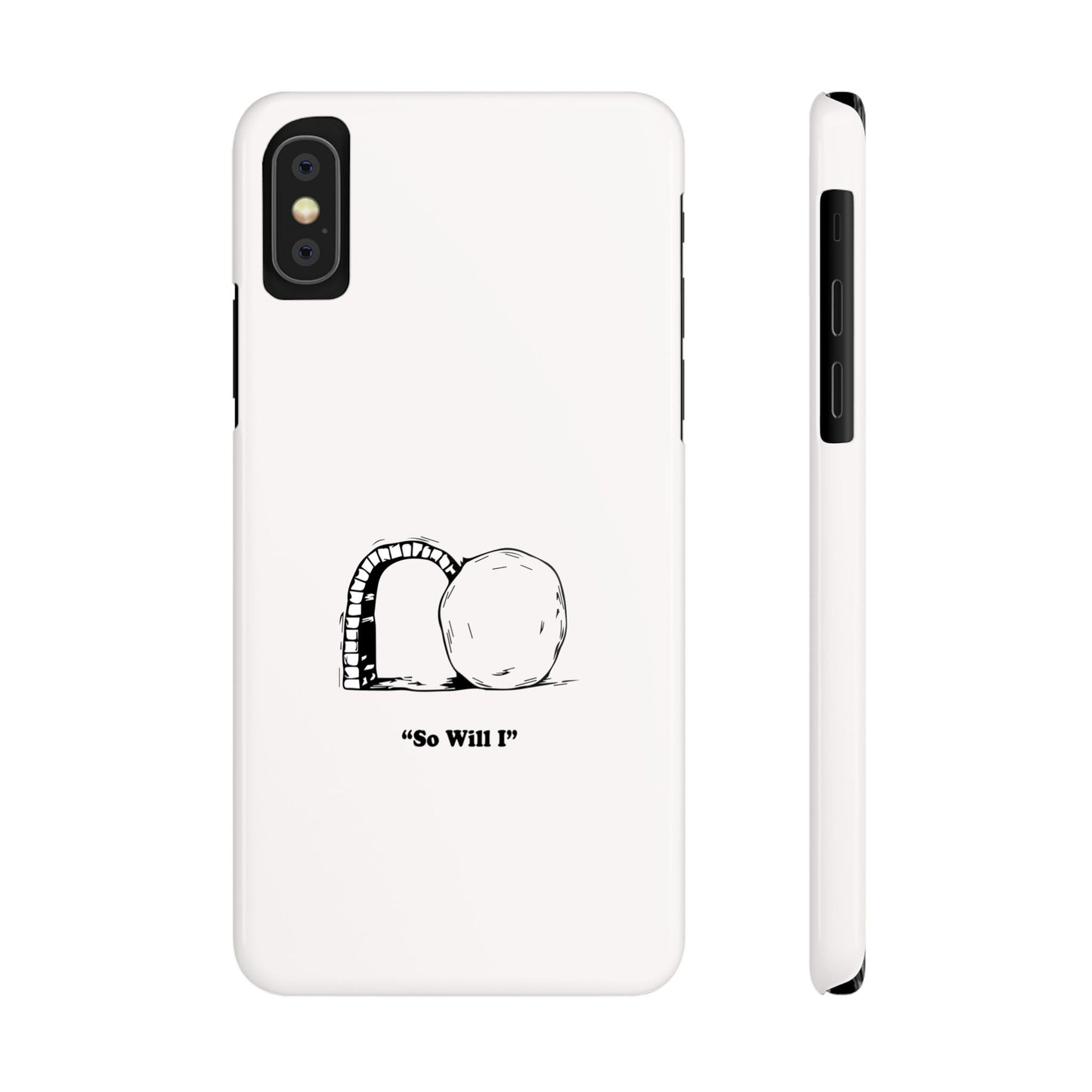 "So Will I" Dual-Layer Christian Phone Case – Inspired by Psalm 148