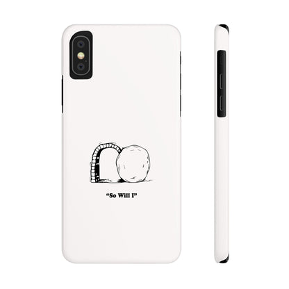 "So Will I" Dual-Layer Christian Phone Case – Inspired by Psalm 148