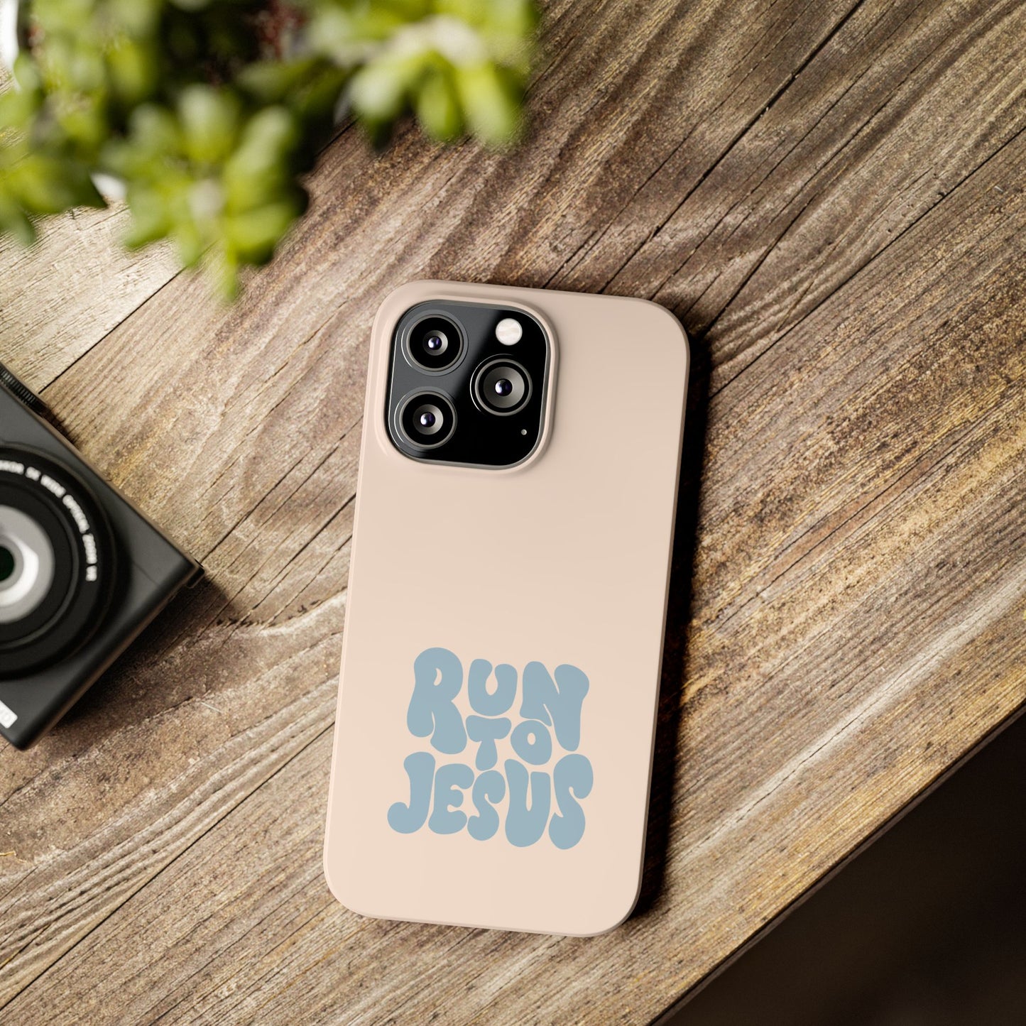 Run to Jesus: Faith-Inspired Protective Phone Case