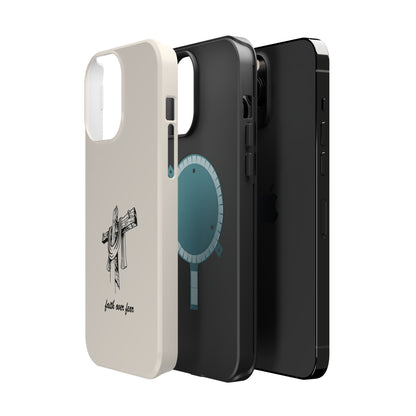 Faith Over Fear: Dual-Layer Phone Case