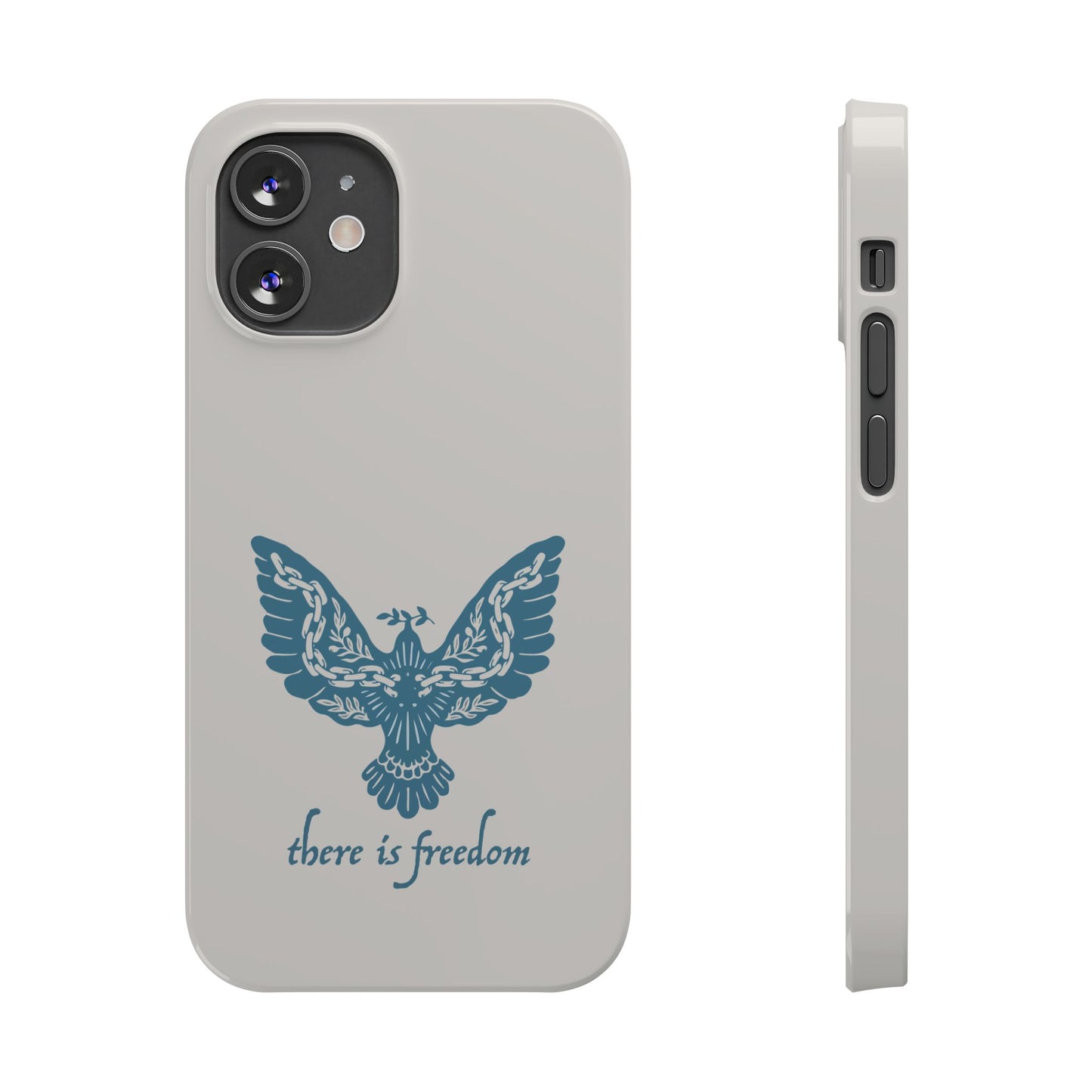 Freedom in Faith: Dual-Layer Phone Case